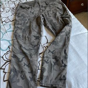 Faded Glory Camo skinny leg jeans